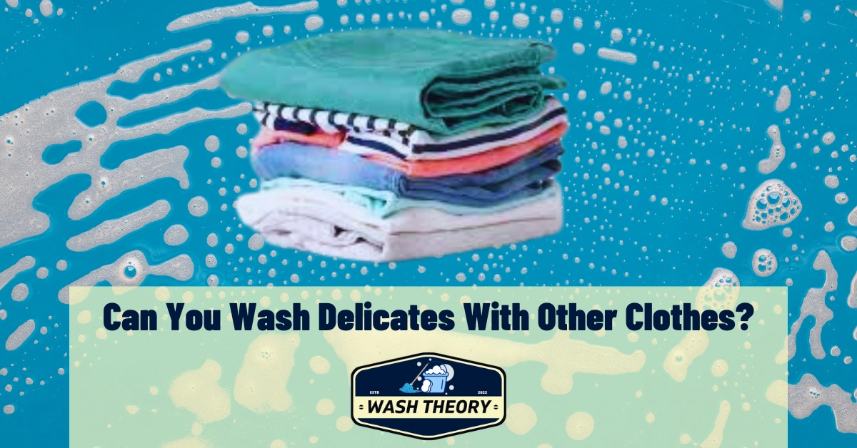 Can You Wash Delicates With Other Clothes